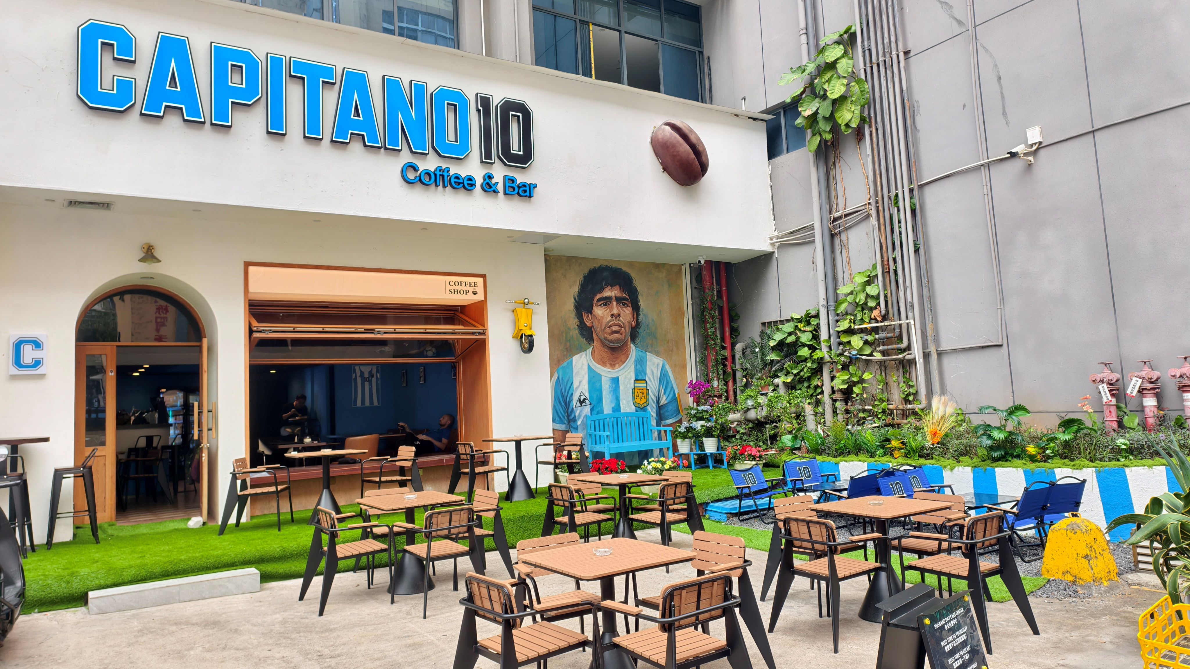 Capitano10 Coffee & Bar: Where Coffee, Culture, and Football Ignite in Shenzhen